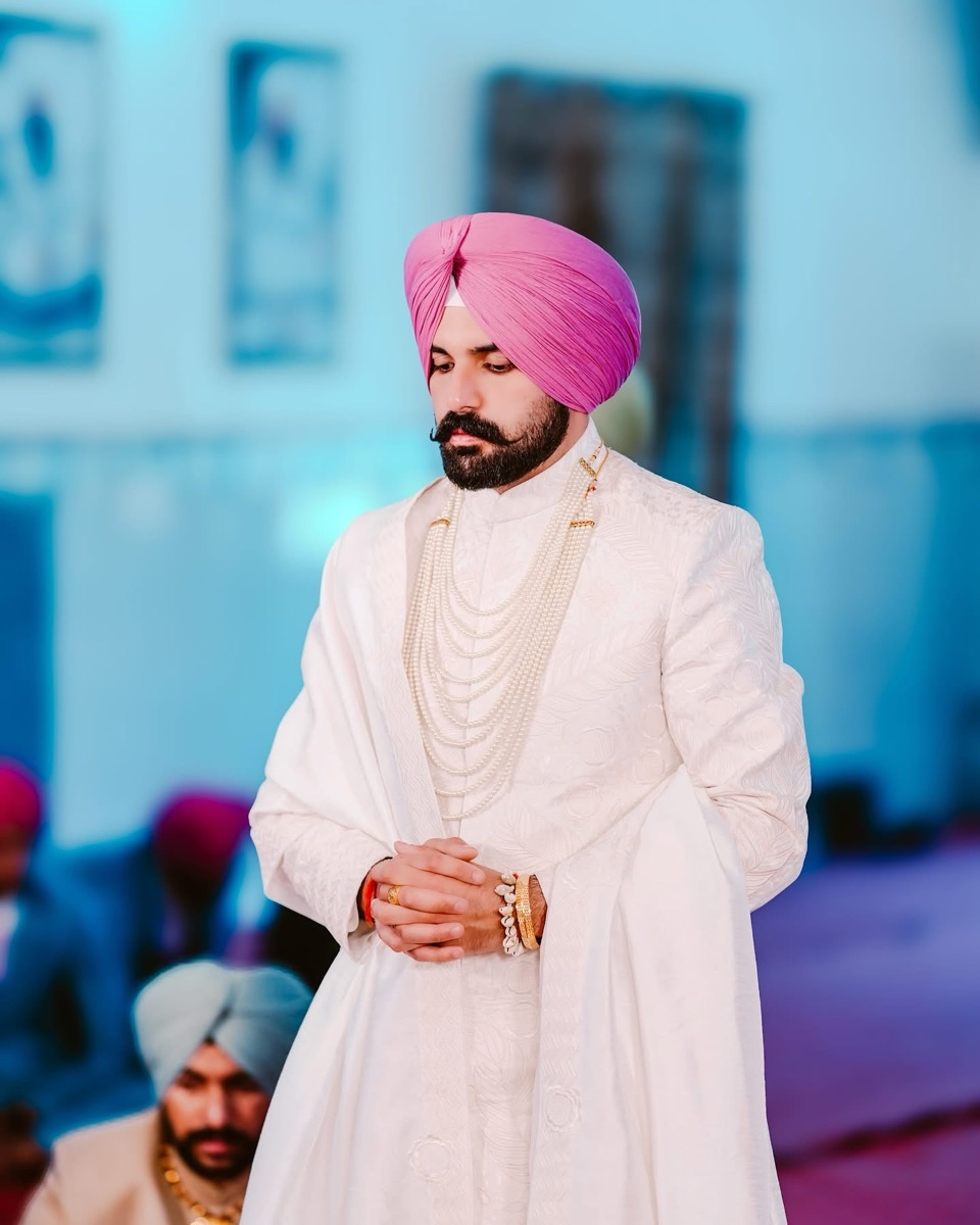 Sikh groom turban styling Doncaster